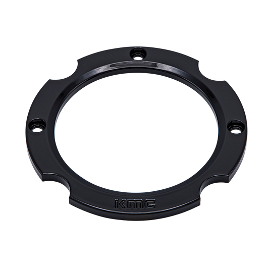 KMC Powersports KS Center Cap RING 4X156 - ANODIZED SATIN Black - CAPRING244-BLACK product image