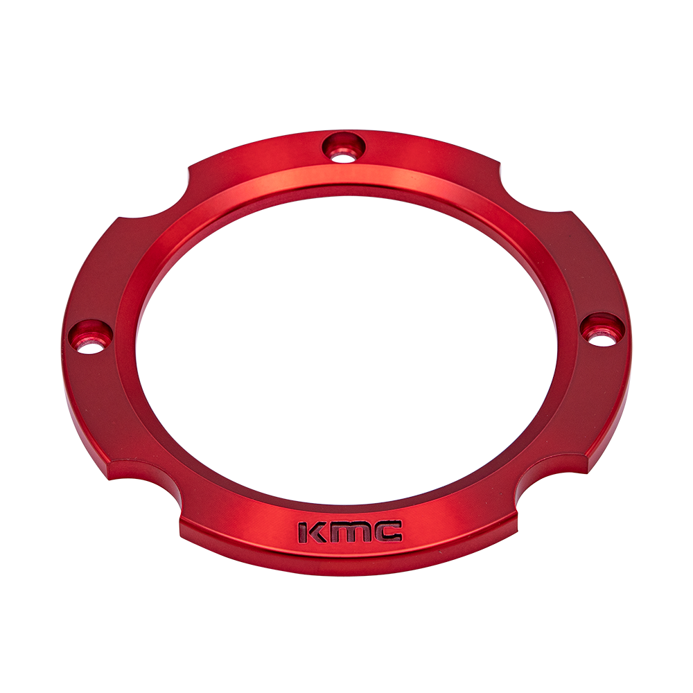 KMC Powersports KS Center Cap RING 4X156 - ANODIZED Red - CAPRING244-RED product image