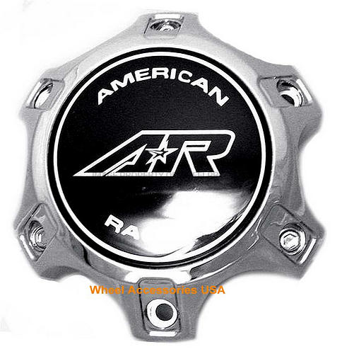 American Racing AR Center Cap STYLE A Chrome 6X5.5 - CARA1456CH product image