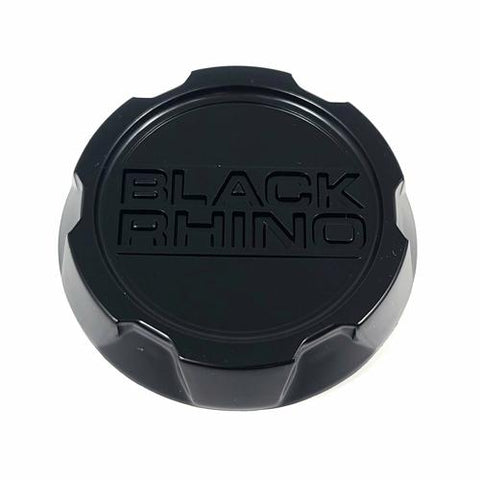Black Rhino Hard Alloys Center Cap BR TALL POP IN GEAR MT Black PRM - CCBRPSC022BLA-MB product image