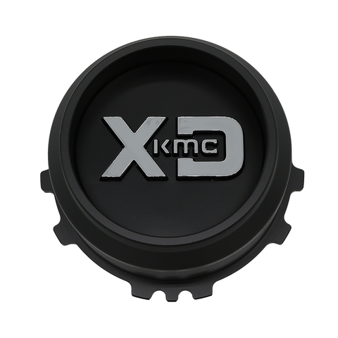 XD FORGED 5X5 Aluminum CTR Piece Satin Black LOGO 2 Center Cap - F-XDAL121CP1-2-SB product image