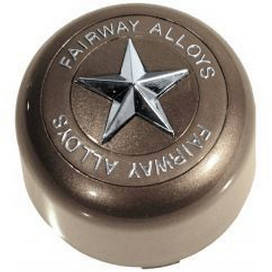 Fairway Alloys FA STAR Center Cap- POP IN STYLE - GLOSS BRONZE - FA-9907 product image