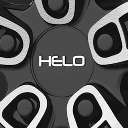 Helo HE899 Center Cap SNAP IN 5X4.5/120 SATIN Black - HE899CAPB68-SB product image