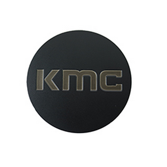 KMC KM704 Center Cap SNAP IN - S-Black DTCC LOGO - KM704CAPB-DT product image