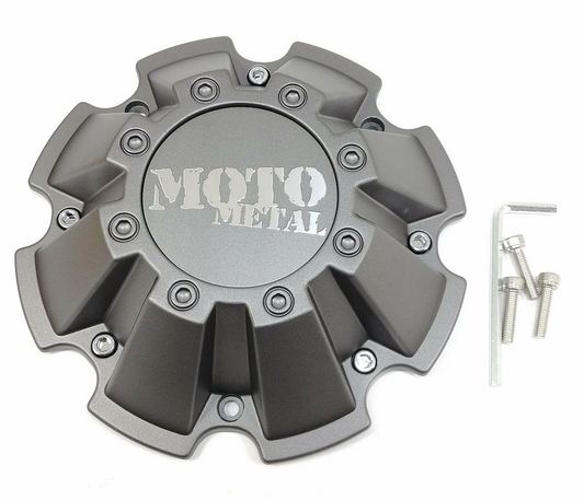 Moto Metal Moto Center Cap STYLE A1 SATIN Gray - M793GRAY product image