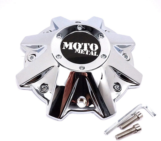 Moto Metal MO970 Center Cap Chrome W/ OPTIONAL OPEN END - MO479L214CH product image