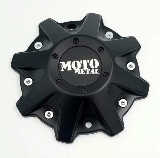Moto Metal MO970 Center Cap SG-Black W/ OPTIONAL OPEN END - MO479L214SBO product image