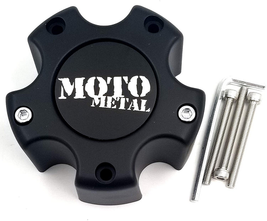Moto METAL Center Cap MATTE Black 5 LUG - MO909B5127YB product image