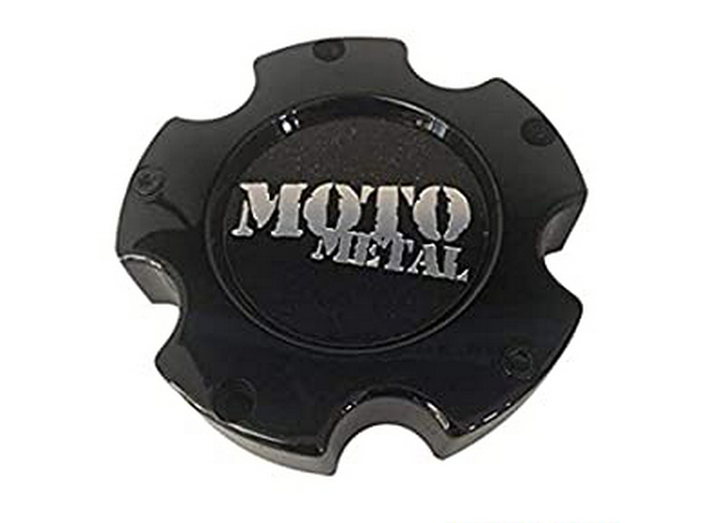 Moto METAL GLOSS Black Center Cap LARGE 5 LUG - MO909B5139B product image