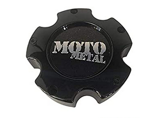 Moto METAL GLOSS Black Center Cap LARGE 5 LUG - MO909B5139B product image