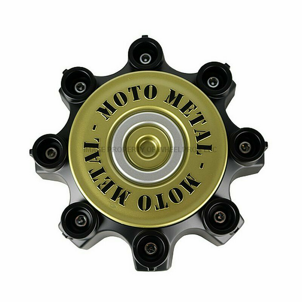 Moto Metal MO979 Center Cap 8 LUG SATIN Black - MO979CAPA2-SB product image