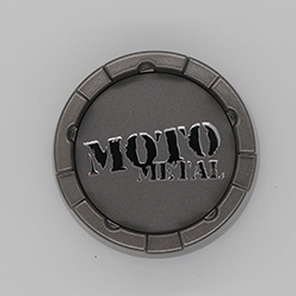 Moto Metal MO983 Center Cap SNAP IN 6X4.5 - SATIN Gray - MO983CAPB1-SG product image