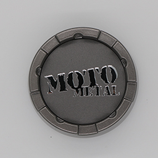 Moto Metal MO983 Center Cap SNAP IN 6X4.5 - SATIN Gray - MO983CAPB1-SG product image