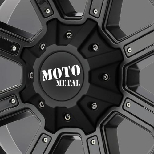 Moto Metal MO984 Center Cap ALL PCD POSITIVE ET - M-Black - MO984CAPAP-MB product image