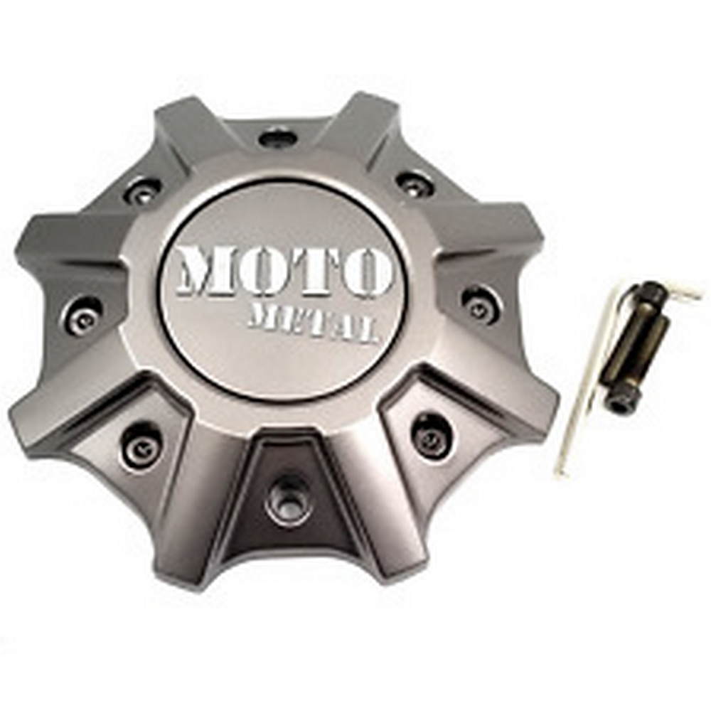 Moto Metal MO984 Center Cap ALL PCD POSITIVE ET - M-Gray - MO984CAPAP-MG product image