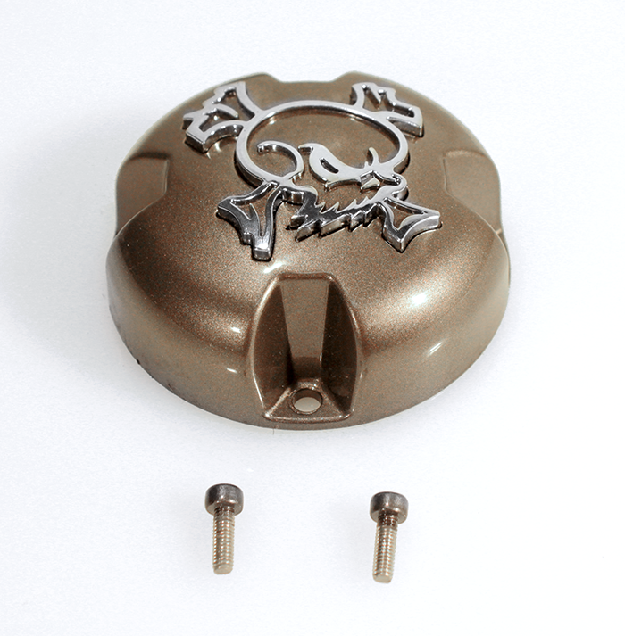 MSA Offroad Wheels MSA SKULL BRONZE Center Cap - MSA-SKULL-B product image