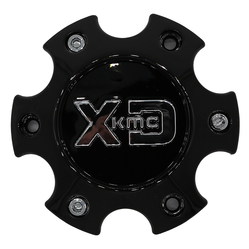 XD Center Cap 6X4.5/120 GLOSS Black (NEW LOGO) - S057L120AGB1-H34 product image