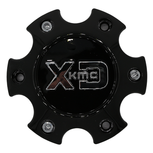 XD Center Cap 6X4.5/120 GLOSS Black (NEW LOGO) - S057L120AGB1-H34 product image