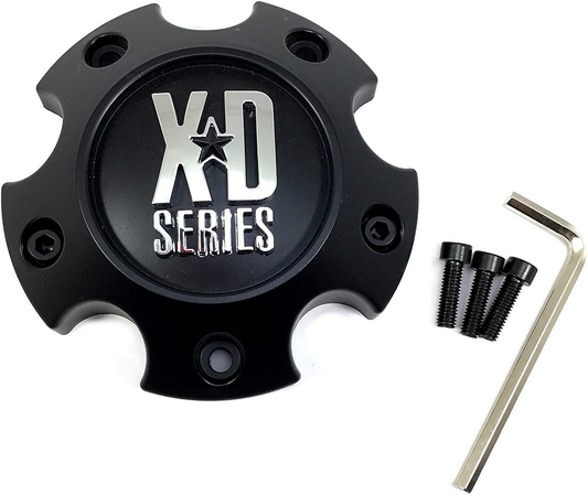 XD Center Cap SG-Black 6X4.5 W/ Black SCREWS - S057L120ASGB-H34 product image