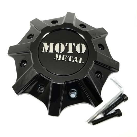 Moto Metal Moto Center Cap (20X9 +18 ONLY) - GLOSS Black - T142L215-H39-S1 product image