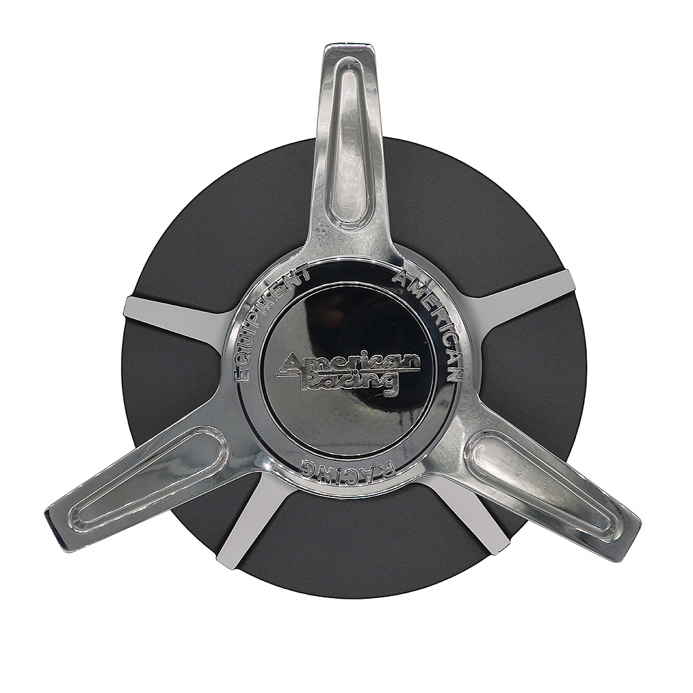American Racing Vintage VN502 Center Cap 3PC SNAP IN - MAG Gray MACH - VN502CAP-MGM product image