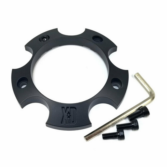 XD SMALL 5 LUG Aluminum BASE PIECE S-Black Center Cap - XD1205BASE-SB product image