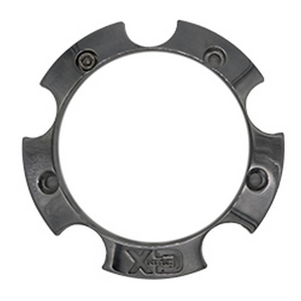 XD 5X5 Aluminum BASE Piece Polished LOGO 2 Center Cap - XD1215BASE2-POL product image