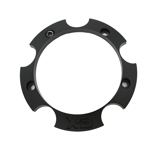 XD LARGE 5 LUG Aluminum BASEPC S-Black LOGO 2 Center Cap - XD1455BASE2-SB product image
