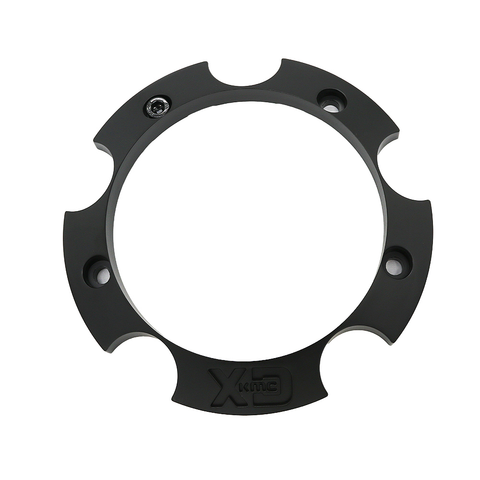 XD LARGE 5 LUG Aluminum BASEPC S-Black LOGO 2 Center Cap - XD1455BASE2-SB product image
