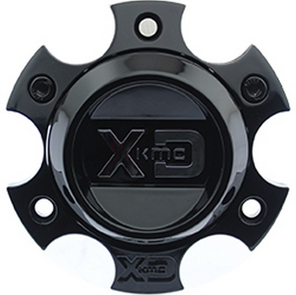 XD 6X5.5 Aluminum BASE Piece S-Black LOGO 2 Center Cap - XD1456BASE2-SB product image