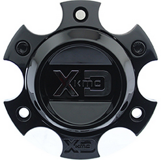 XD 6X5.5 Aluminum BASE Piece S-Black LOGO 2 Center Cap - XD1456BASE2-SB product image