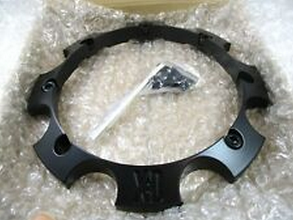 XD 8 LUG Aluminum BASE PIECE S-Black Center Cap - XD1708BASE-SB product image