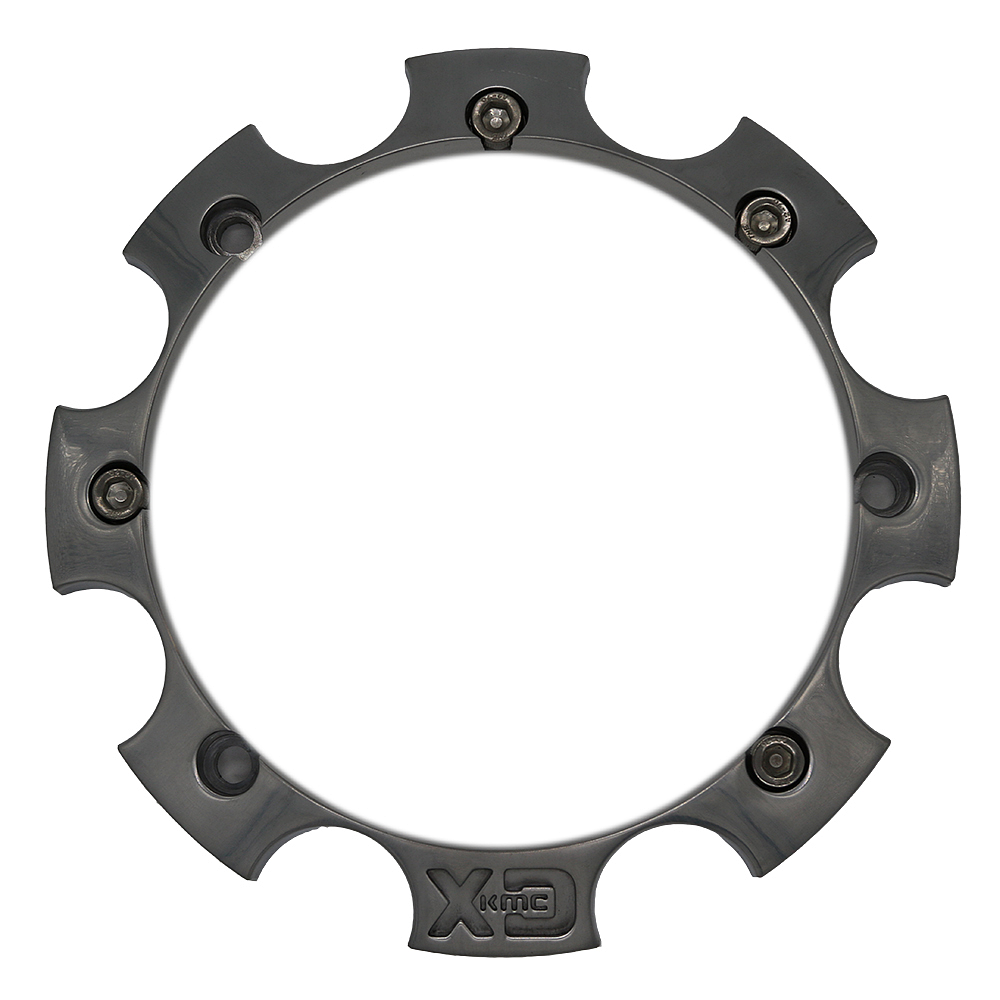 XD 8 LUG Aluminum BASE Piece Polished LOGO 2 Center Cap - XD1708BASE2-POL product image