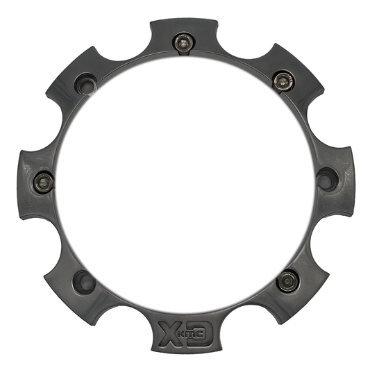 XD 8 LUG Aluminum BASE Piece Polished LOGO 2 Center Cap - XD1708BASE2-POL product image