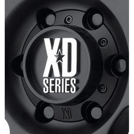 XD 6X5.5 LUG ABS CTR-Piece S-Black LOGO 2 Center Cap - XDPL1456CPS-2-SB product image