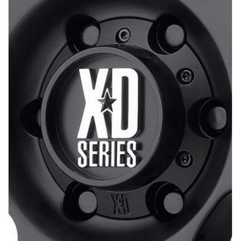 XD 6X5.5 LUG ABS CTR-Piece S-Black LOGO 2 Center Cap - XDPL1456CPS-2-SB product image