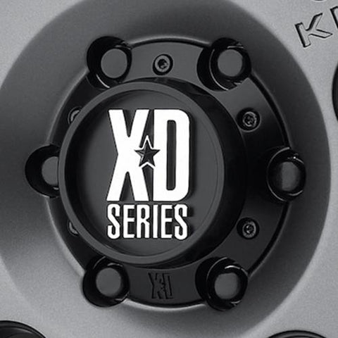 XD 6X5.5 LUG ABS CTR-Piece S-Black SHORT Center Cap - XDPL1456CPS-SB product image