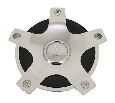 Verde V40 Lockdown C-V40-C LG0810-08 Chrome Wheel Center Cap - The Center Cap Store