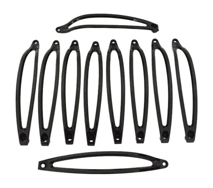 Velocity Wheels VW820 D337P2610B 26 Inch Black Wheel Inserts Set of 10 - The Center Cap Store