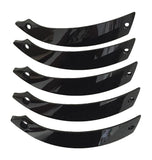 Velocity Wheels VW825 24 Inch D338P240 SJ1411-05 Black Wheel Inserts Set of 5 - The Center Cap Store