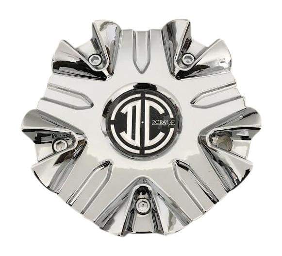 2 Crave Wheels C520101CAP Chrome Wheel Center Cap - The Center Cap Store