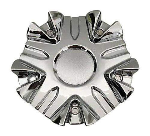 2 Crave Wheels C5201CAP TL Chrome Wheel Center Cap - The Center Cap Store