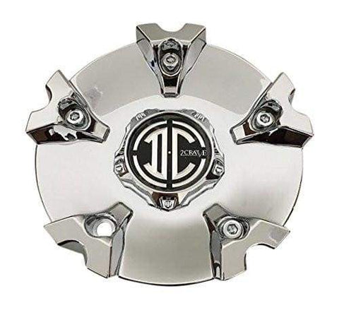 2 Crave Wheels MCN18-3102001 S1001-09-11 N18-CAP Chrome Wheel Center Cap - The Center Cap Store