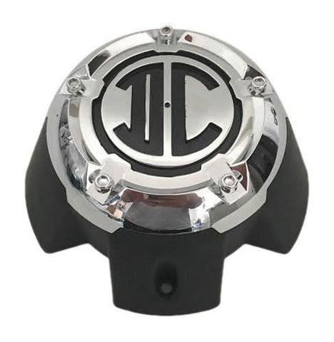 2 Crave Wheels NX-5H-A-UP LG1009-27 Chrome and Black Center Cap - The Center Cap Store