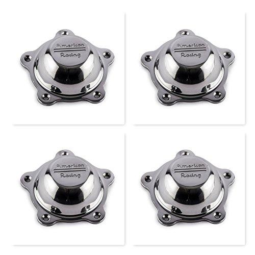 4 Pack American Racing 3505293 Aluminum Center Cap - The Center Cap Store