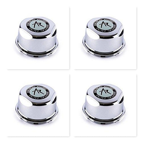 4 Pack American Racing Chrome Wheel Rim Snap In Center Cap 1307100S CMC9007 SF104-25 CAP F-050 - The Center Cap Store