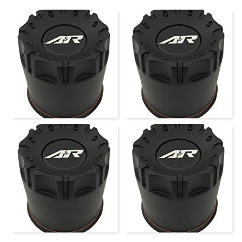 4 Pack American Racing Wheels 1515006016 Black Wheel Center Cap - The Center Cap Store