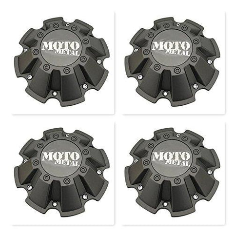 4 Pack Moto Metal Wheels 793 CAP M-967 Grey Finish Center Cap - The Center Cap Store