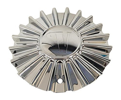 Velocity Wheels VW11 CSVW11-1P SJ129-14 Chrome Wheel Center Cap - The Center Cap Store