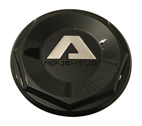 Adventus Wheels ADVCAPGBLK Gloss Black Center Cap - The Center Cap Store